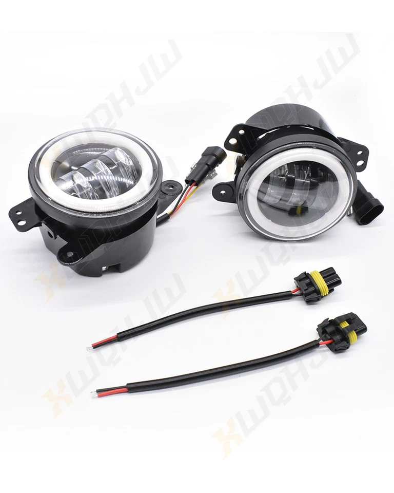Para 2007-2011 Dodge Nitro 4" polegadas luzes de neblina de LED parachoque dianteiro lâmpadas de direção - Imagem 2 de 4