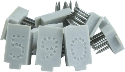 Animal Identification Tattoo Digits 5/16'' 0-9 Set  Pig Ear Notcher Tool Kit