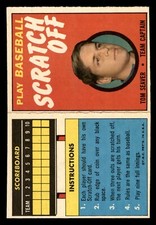 1970 Topps Scratch-Offs Baseball #19 Tom Seaver EX/MT