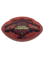 Jimbo Fisher Signed 2013 National Champs Official Ltd Football JSA FSU Seminoles