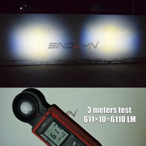 Mini 3.0'' Q45 Style LED Projector Hi-Lens Multi Lens Demon Eye Headlight Custom - Picture 7 of 9