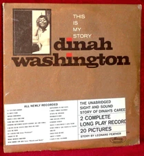 2 LP SEALED DINAH WASHINGTON THIS IS MY STORY 1963 MERCURY MGP-2 103 NOT CUTOUT