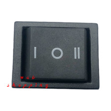 16A/250V Rocker Switch Black to 10T85 Canal R Series Light R5 6Pin-Single Reset