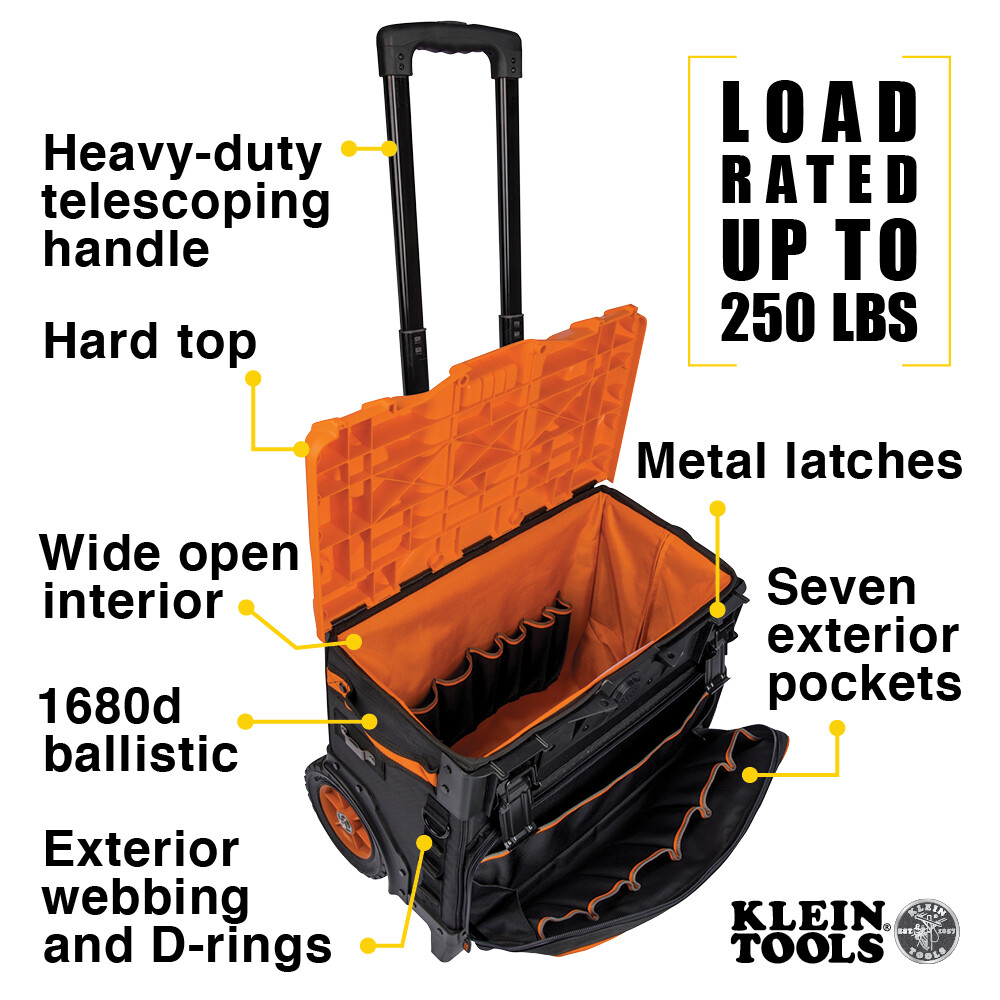 RUCOLINE AKI304PAMPLONALAMBIANCOARGENTO 関税送料込 Klein Tools 55473RTB Tradesman Pro Tool Master Rolling Tool