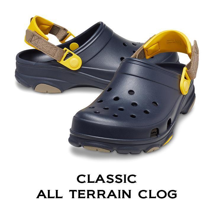 ◆CROCS◆ Canyon Crux NAVY Crocs Classic All Terrain Clog Deep Navy Sandals Fast Free