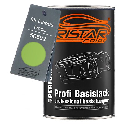 Autolack Dose spritzfertig für Irisbus Iveco 50592 Verde Chiaro Basislack 1,0L