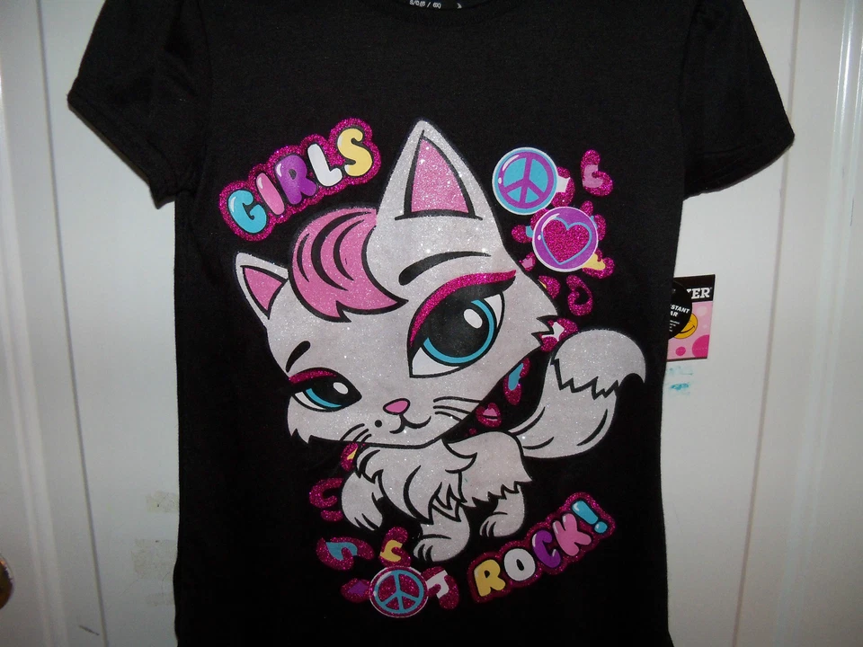 Camisón Joe Boxer Niña Rock Negro Talla S (6/6X) Niña NUEVO ÚLTIMO Foto 2 de 2