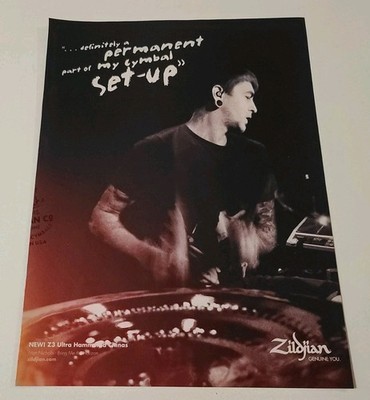 Matt Nicholls (Bring Me The Horizon) Zildjian Ad
