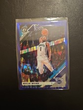 Malik Monk 2019-20 Donruss Optic Purple Rain Prizm Charlotte Hornets 