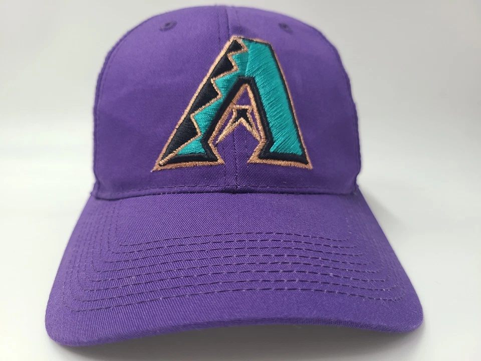 De colección Arizona Diamondbacks S-M Gorra Exterior Snapback Sombrero Hombres Mujeres MLB Púrpura Foto 2 de 4