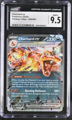 Charizard ex graded CGC 9.5 for sale on eBay