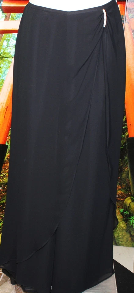 СО СТРАЗАМИ КОКТЕЙЛЬ ЦЕРКВИ PALAZZO БРЮКИ КОСТЮМ ОТДЕЛЬНЫЙ ЗЕЛЕНЫЙ/ЧЕРНЫЙ XL-16 - Изображение 4 из 4