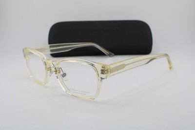 NEW PRODESIGN DENMARK CUT 5N C. 1515 CLEAR HONEY AUTHENTIC EYEGLASSES 51-19