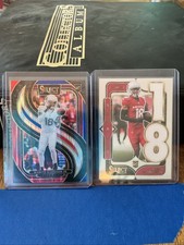 2024 Panini Select Marvin Harrison Jr. Rookie 2 Card Lot (RC) Arizona Cardinals