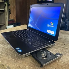 15.6" Dell Laptop E5520/30 Vintage Windows XP Pro 32 Bit i3 2ghz 4gb 250gb DVD