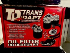 Trans Dapt Performance Remote Oil Filter Relocation Kit 1120 Hot Rod 02db3