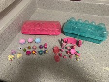 Lot Of Hatchimals With 2 Egg Carton Cases Colleggtibles - Llamacorn Set  Others