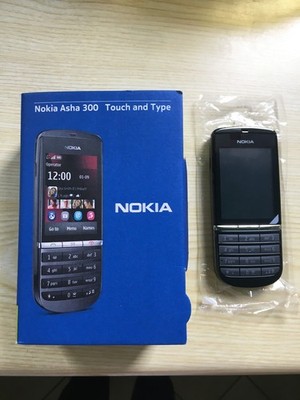 Nokia Asha 300 - Graphite Touch and Type originalverpackt