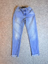 Lucky Brand Zoe Skinny Girls Jeans Size 12 Adjustable Waist Light Wash Denim Y2K