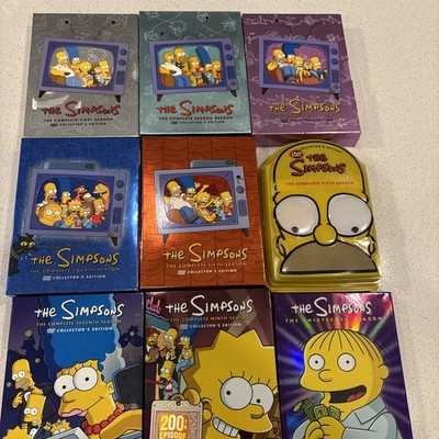 The Simpsons DVD Lot Seasons 1-7,9 , 13