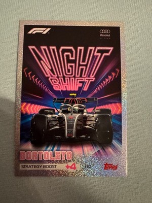 Gabriel Bortoleto - Topps F1 Turbo Attax 2026 Insert Nightshift #182 Audi Revolt