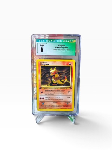 Magmar (1st Edition) graded CGC 5.5 for sale on eBay