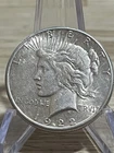 1922 S PEACE DOLLAR US Historic $1 90% Silver Coin Estate Find AU