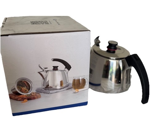 Royal Prestige Tetera Expertea Con Su Cestillo Y Tapa en Acero Inoxidable - Bild 6 von 9