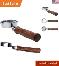 Portafiltro Espresso Senza Fondo per Macchine E61 - Design Ergonomico, Cestello 18g