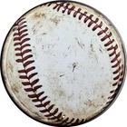 Vintage Round Tin Baseball Sign Retro Metal Sign Suitable For Baseball Field ...