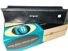 ARGUS 60 CAPACITY SLIDE MAGAZINE in Original Box 597 Vintage Tray for Projector