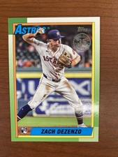 2025 Topps ZACH DEZENZO (RC) #T90-92 Astros 35th Anniversary 1990 Topps MINT