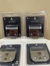 Lot Of X4 Andis Ultra Edge Size 10 Blade AG A...