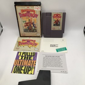 Defenders of Dynatron City NES Box, Manual, Game Tested Works