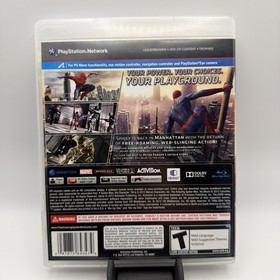 The Amazing Spider-Man PS3 PlayStation 3 Complete in Box Game