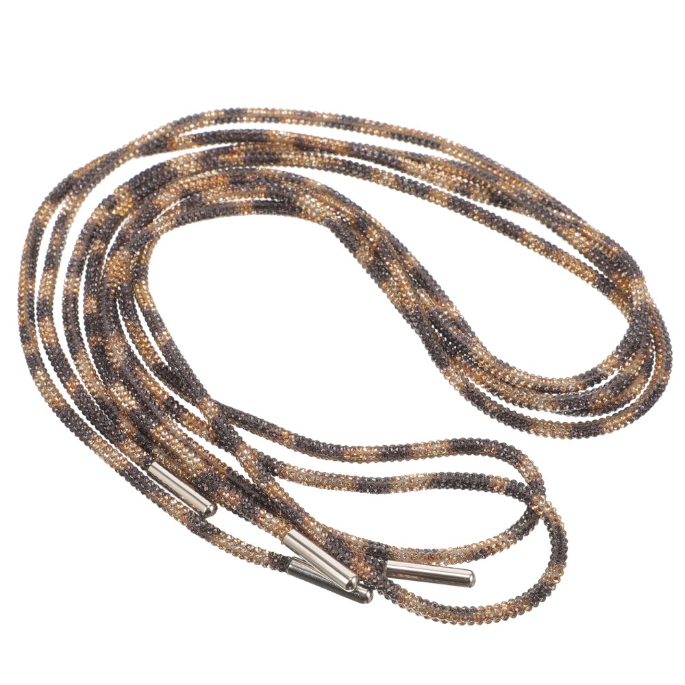 APL Lacci per scarpe completi fantasia strass cinturino donna per sneakers