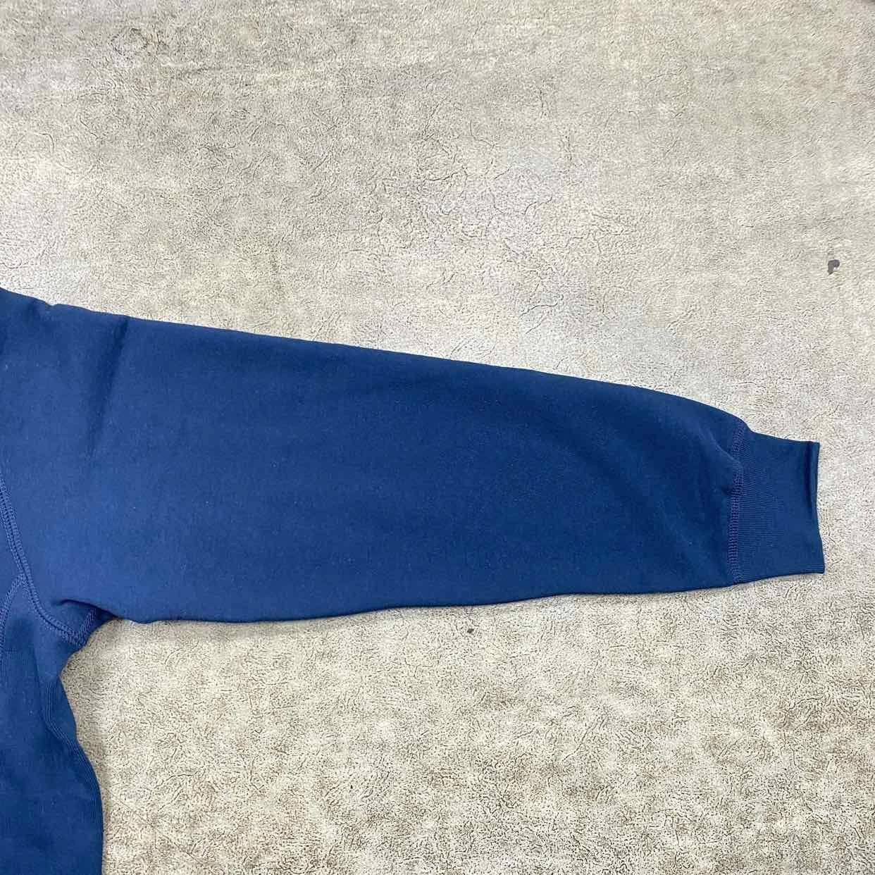 Supreme Felpa con Cappuccio "CLASSIC AD" Navy Nuova Taglia M (11040 50)