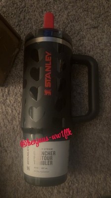   Stanley ProTour Valentine s Tumbler 30Oz Black Hearts   