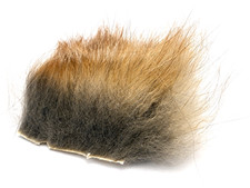 Red Fox Fur Dubbing Patch - Fly Tying Materials - Nymphs, Streamers, Natural