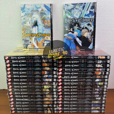 Black Clover Manga English Vol 1-36 (Half/Full Set) by Yuki Tabata + DHL EXPRESS