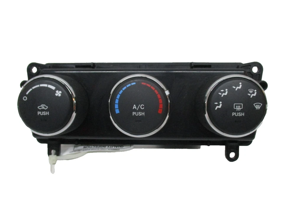 Dodge Chrysler Climate Control Module Panel HVAC AC Head Switch P55111946AD OEM - Image 3 of 4