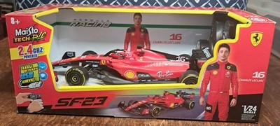 Maisto Tech R/C Ferrari - Charles Leclerc #16, 2024 SF-23, 2.4GHZ  