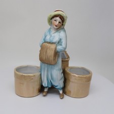 musztarda pieprz Figurka rolnik Styl Art Deco Styl Art Nouveau porcelana