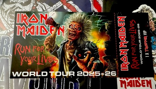 IRON MAIDEN RUN FOR YOUR LIVES TROOPER VIP 2025 PACK - Picture 6 of 8