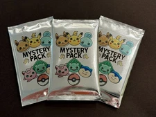Pokémon Mystery Booster Pack  11 Cards | Guaranteed 4 Holo/Reverse Holo | Sealed