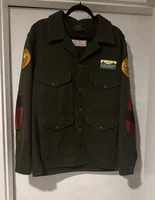 Filson Mackinaw Wool Cruiser - Patch Coat - Italy - 40 - Forest Green