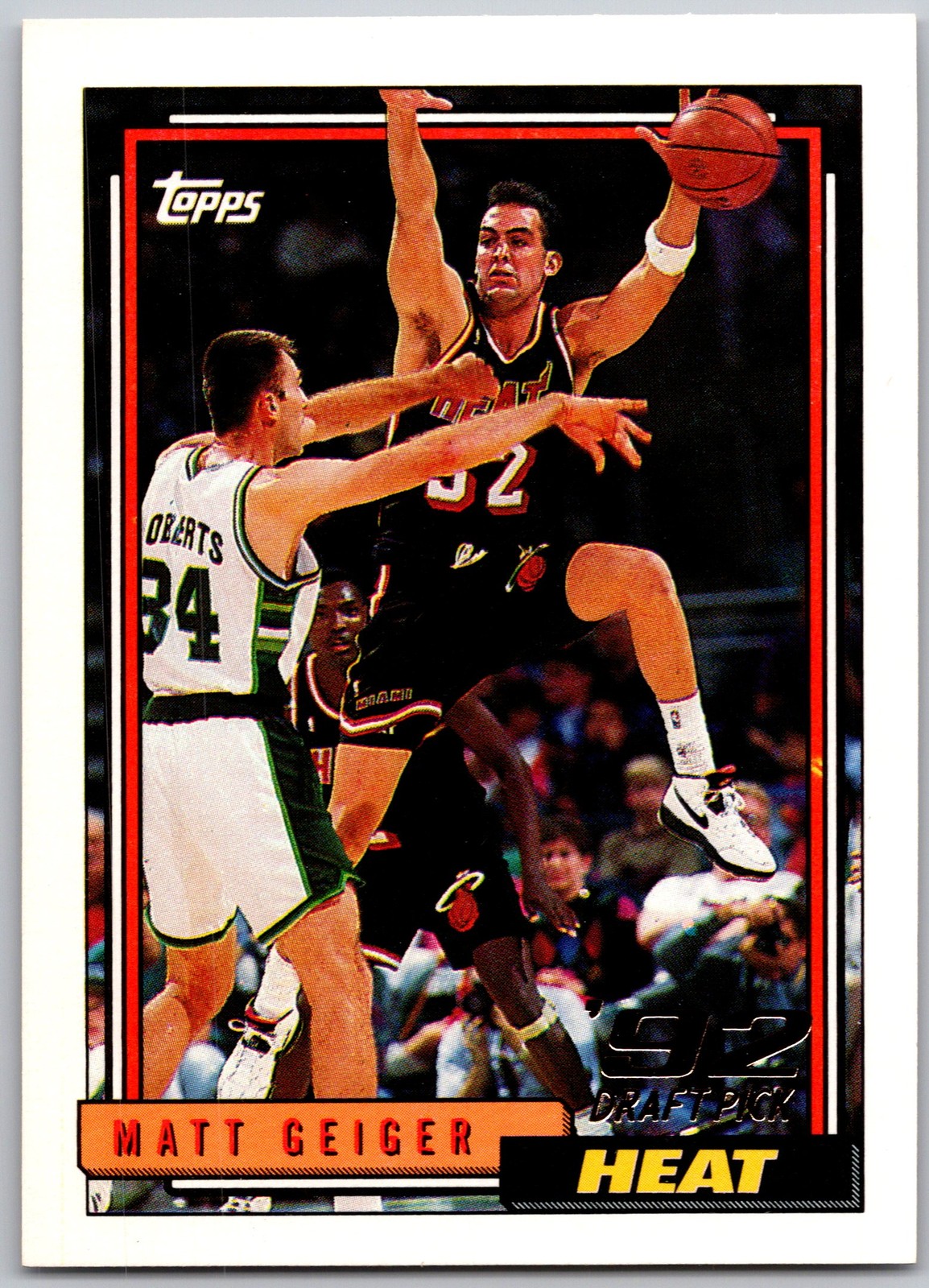 1992-93 Topps #322 Matt Geiger