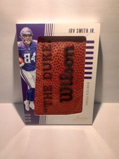 2019 Absolute Irv Smith Jr Rookie Jumbo Football Patch 