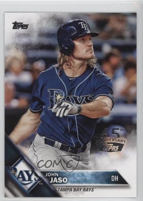 2016 Topps 65th Anniversary Stamp John Jaso #192 6o2