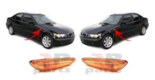 Für BMW X3 E83 03-10,3 E46 01-06 Seitenspiegel Blinker Orange Paar Set